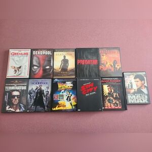 *SOLD* Collection of 11 Action/Sci-fi Movie DVDs
